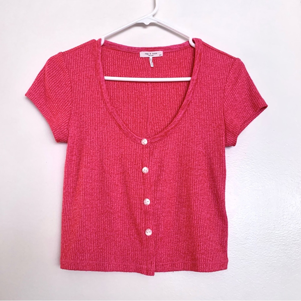 Rag & Bone Ribbed Top